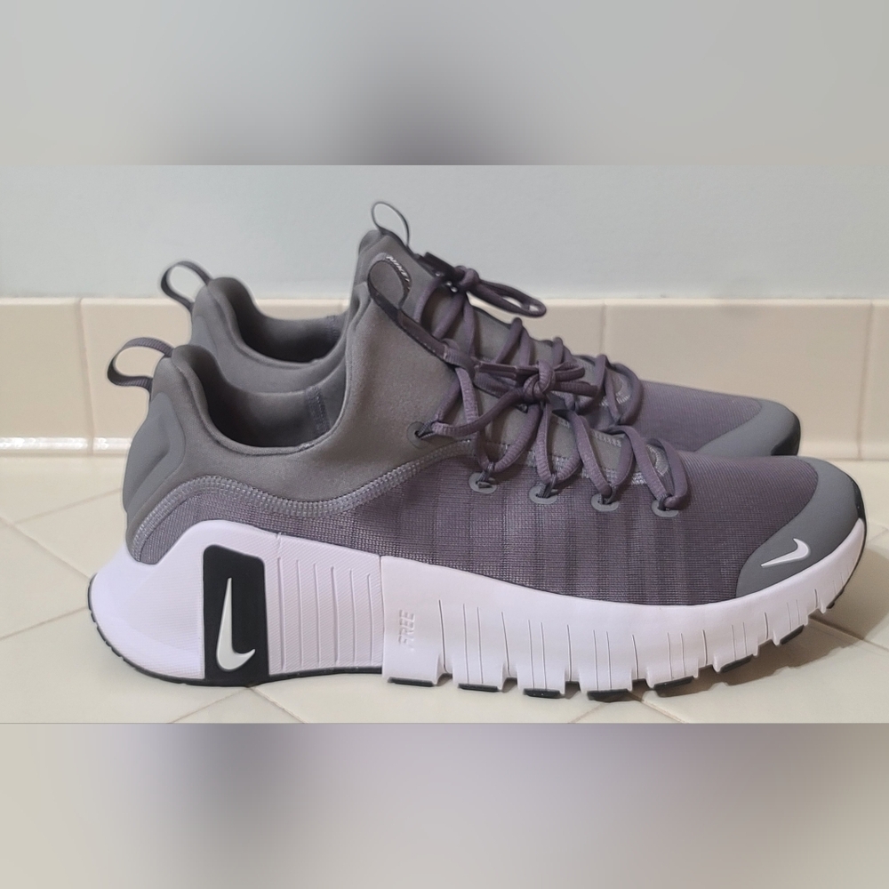 Nike Free Metcon 6 TB Gunsmoke Black White Men's Size 15 - Picture 3 of 7